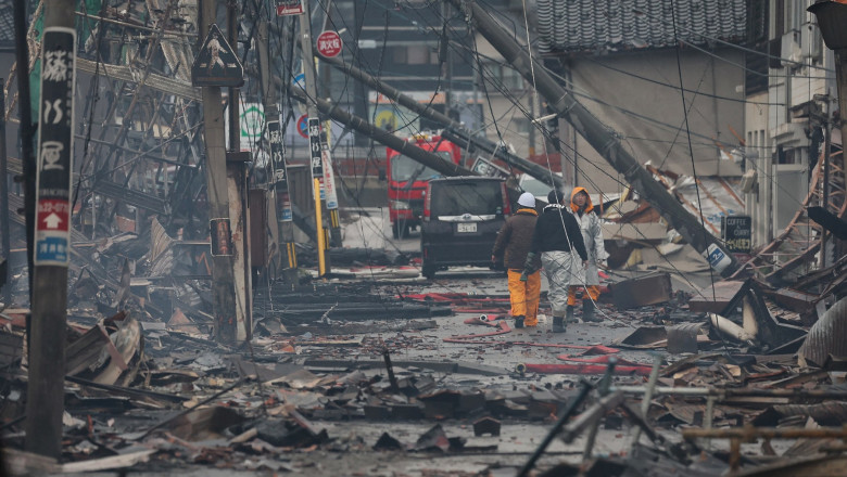 Photo of foto |  Crește bilanțul victimelor după cutremurul din Japonia: 64 de morți și 300 de răniți